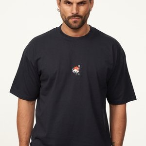 OVERSIZE - Print T-shirt - navy OVERSIZE - Print T-shirt - navy