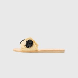 DANELA - Mules - black/natural DANELA - Mules - black/natural