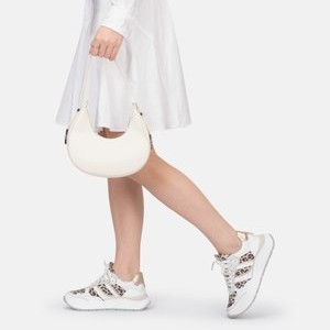 CHARU SNEAKER - Trainers - white with animal print CHARU SNEAKER - Trainers - white with animal print