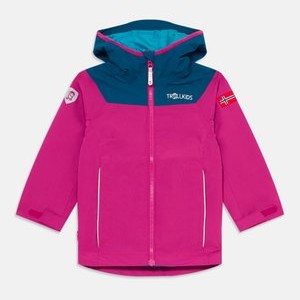 BERGEN - Outdoor jacket - bright berry/madeira blue/dark turquoise BERGEN - Outdoor jacket - bright berry/madeira blue/dark turquoise