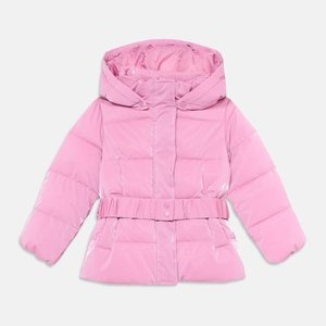 KMGELISE BELT LONG PUFFER JACKET - Winter jacket - mauve orchid KMGELISE BELT LONG PUFFER JACKET - Winter jacket - mauve orchid