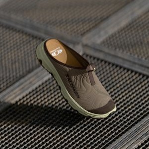 RX SLIDE 3.0 ATQ UNISEX - Mules - falcon/green haze/black coffee RX SLIDE 3.0 ATQ UNISEX - Mules - falcon/green haze/black coffee