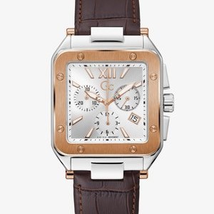 GC COUTURE SQUARE - Chronograph watch - Brown GC COUTURE SQUARE - Chronograph watch - Brown