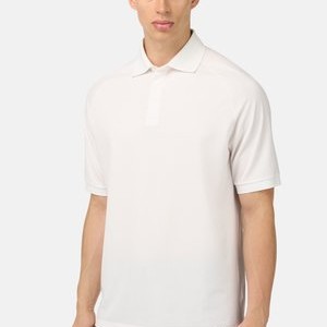 B TECH COOL JADE WITH RAGLAN SLEEVES - Polo shirt - white B TECH COOL JADE WITH RAGLAN SLEEVES - Polo shirt - white