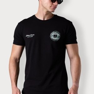 BLAZING SUNSHINE - Print T-shirt - black
