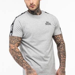 NORMALE PASSFORM BRINDISTER - Print T-shirt - marl grey black white NORMALE PASSFORM BRINDISTER - Print T-shirt - marl grey black white