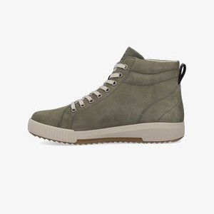 High-top trainers - green