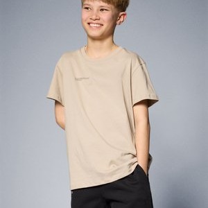 KIDS MIDWEIGHT UNISEX - Print T-shirt - stone KIDS MIDWEIGHT UNISEX - Print T-shirt - stone