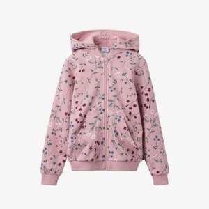 FLORAL WITH POCKET - Zip-up sweatshirt - zephyr FLORAL WITH POCKET - Zip-up sweatshirt - zephyr