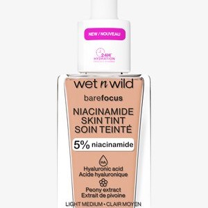 BARE FOCUS NIACINAMIDE SKIN TINT - Tinted moisturiser - light medium sand BARE FOCUS NIACINAMIDE SKIN TINT - Tinted moisturiser - light medium sand