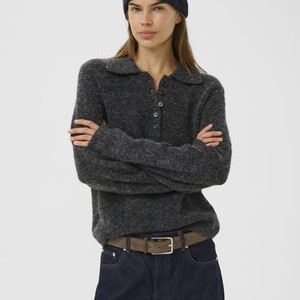KARI - Beanie - charcoal melange KARI - Beanie - charcoal melange