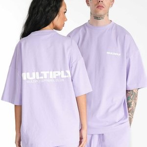 FONT  - Print T-shirt - lavender