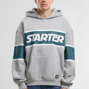 Hoodie - heathergrey teal Hoodie - heathergrey teal