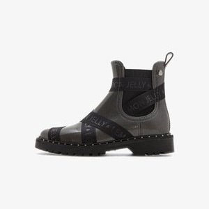 FRANKIE - Cowboy/biker ankle boot - metal grey FRANKIE - Cowboy/biker ankle boot - metal grey