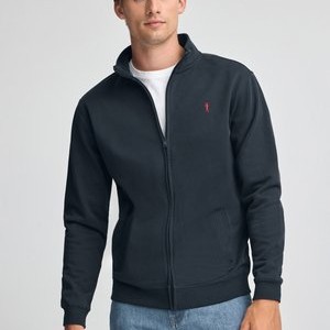 Zip-up sweatshirt - navy
