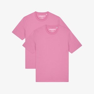 2ER MULTIPACK - Basic T-shirt - bubble pink 2ER MULTIPACK - Basic T-shirt - bubble pink