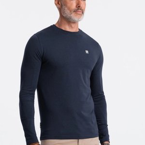 Long sleeved top - navy blue Long sleeved top - navy blue