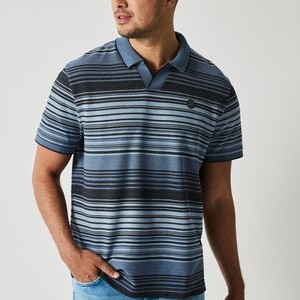 GESTREIFTES - Polo shirt - blau GESTREIFTES - Polo shirt - blau