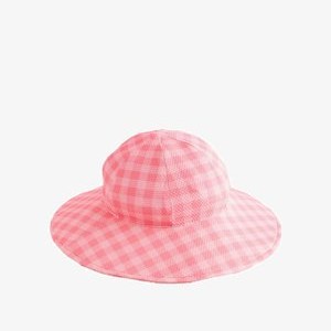 SWIM - Hat - pink check SWIM - Hat - pink check