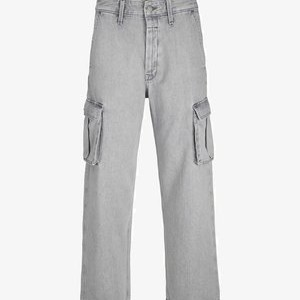 Alex - Cargo trousers - grey denim Alex - Cargo trousers - grey denim