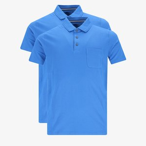 2ER PACK - Polo shirt - azur 2ER PACK - Polo shirt - azur