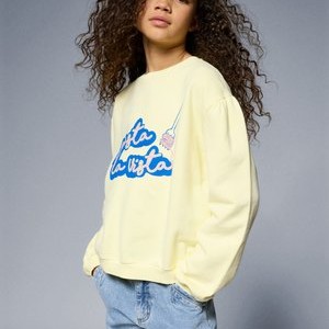 LYS PASTA UNISEX - Sweatshirt - limoncello LYS PASTA UNISEX - Sweatshirt - limoncello