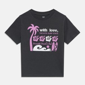 BRAEY GIRLS - Print T-shirt - pirate black BRAEY GIRLS - Print T-shirt - pirate black