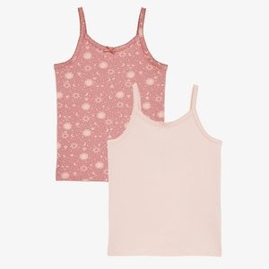 2 PACK - Top - salmon pink