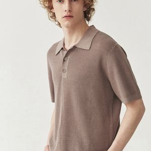XAVI - Polo shirt - dark beige XAVI - Polo shirt - dark beige