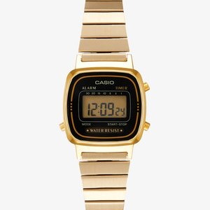 Digital watch - gold-coloured/black Digital watch - gold-coloured/black