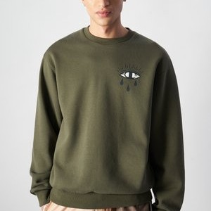 CREWNECK FUTURE - Sweatshirt - olive CREWNECK FUTURE - Sweatshirt - olive