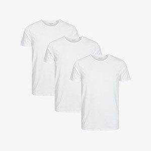 3ER PACK - Basic T-shirt - weiß