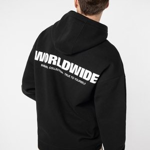 WORLDWIDE - Hoodie - black WORLDWIDE - Hoodie - black