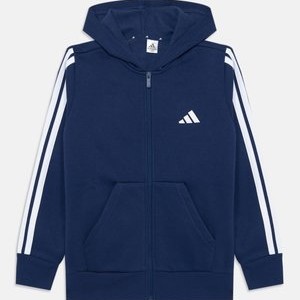Zip-up sweatshirt - dark blue/white Zip-up sweatshirt - dark blue/white