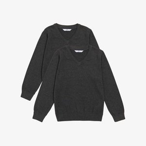 2PK UNISEX - Jumper - grey