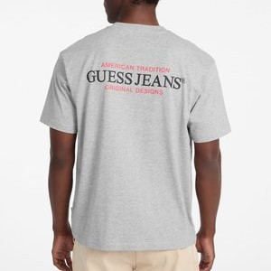 AMERICAN - Print T-shirt - grau AMERICAN - Print T-shirt - grau