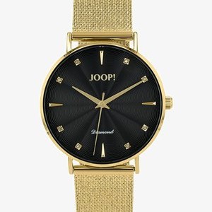 MIT METALLBAND EDELSTAHL DIAMANT - Watch - gold-coloured MIT METALLBAND EDELSTAHL DIAMANT - Watch - gold-coloured