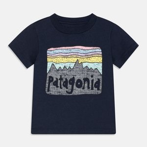 BABY FITZ ROY SKIES UNISEX - Print T-shirt - new navy BABY FITZ ROY SKIES UNISEX - Print T-shirt - new navy