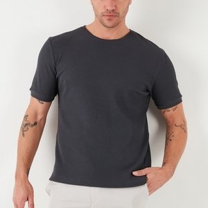 Basic T-shirt - anthracite