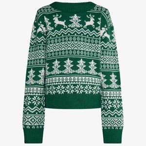 Jumper - grün weiss Jumper - grün weiss