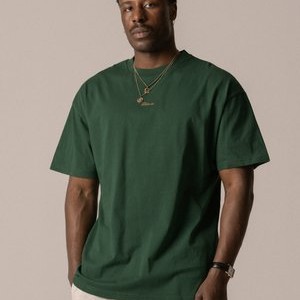 SCRIPT TEE UNISEX - Basic T-shirt - hunter green SCRIPT TEE UNISEX - Basic T-shirt - hunter green