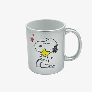 SNOOPY MUG 330 ML - Drink bottle - silber SNOOPY MUG 330 ML - Drink bottle - silber
