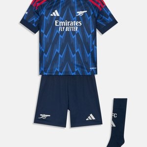 ARSENAL FC AWAY KIDS UNISEX SET - Sports shorts - night indigo/matte silver coloured ARSENAL FC AWAY KIDS UNISEX SET - Sports shorts - night indigo/matte silver coloured