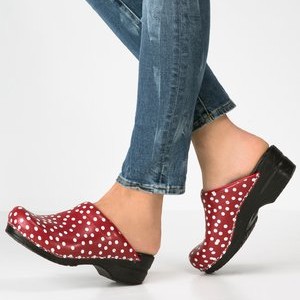 FENJA - Heeled mules - red FENJA - Heeled mules - red