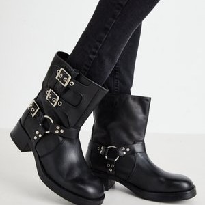 BECASE - Cowboy/biker ankle boot - black BECASE - Cowboy/biker ankle boot - black