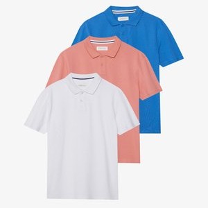 3 PACK SLIM - Polo shirt - blue/white/pink 3 PACK SLIM - Polo shirt - blue/white/pink