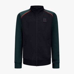 Zip-up sweatshirt - black Zip-up sweatshirt - black