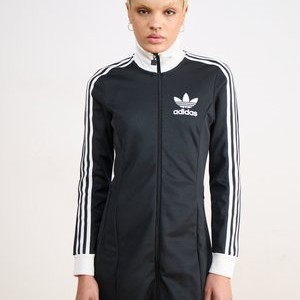 TRACK DRESS - Day dress - black TRACK DRESS - Day dress - black