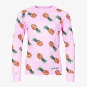 CREWNECK L/S BASELAYER - Long sleeved top - pink pineapple CREWNECK L/S BASELAYER - Long sleeved top - pink pineapple