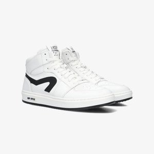 High-top trainers - white combi